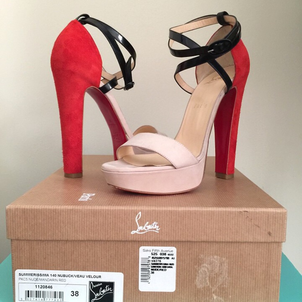Summerissima 140 Nubuck/Veau Velour Louboutin